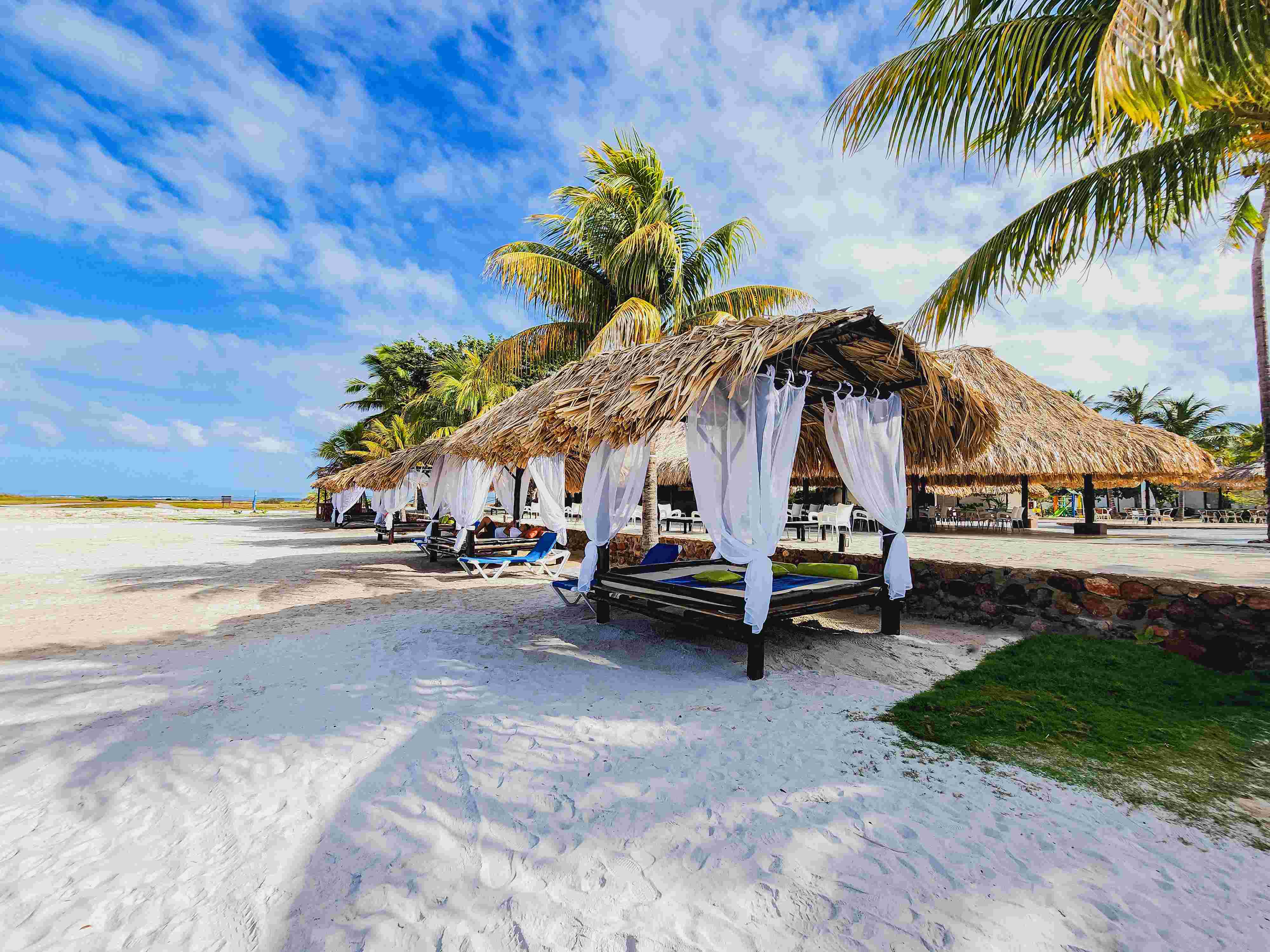Vista panorámica del resort Punta Blanca en Isla de Coche