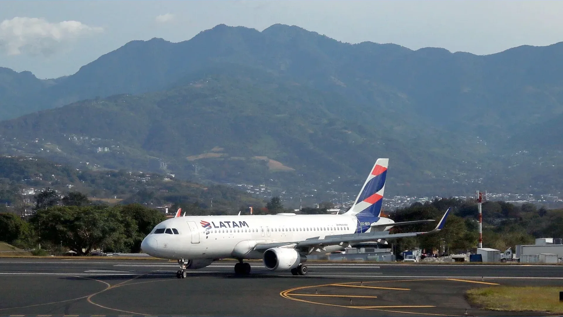 Avión de LATAM Airlines